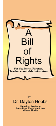 A Bill of Rights