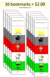 Gospel Story Bookmarks pack of 10