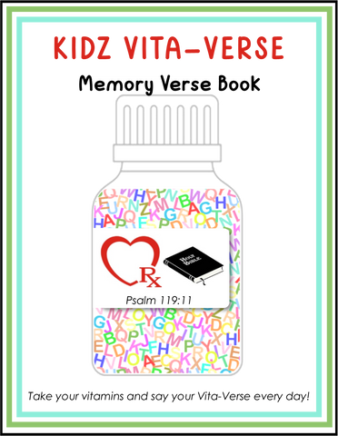 Kidz Vita Verse Memory Book: Pocket Size